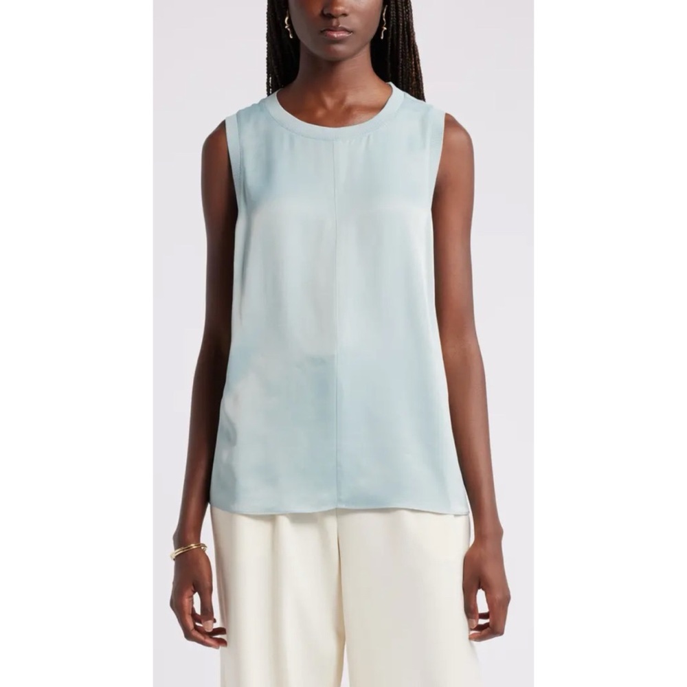 NORDSTROM RIB TRIM TANK TOP ❤️NWT❤️IN STORES❤️